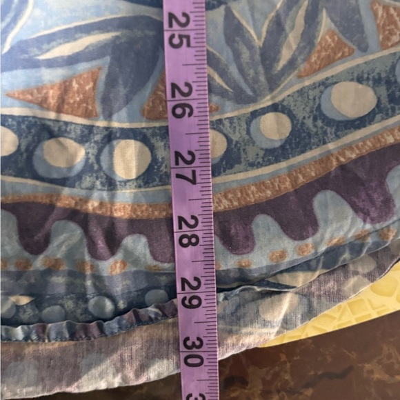 Vintage The Territory Ahead Blue and Purple Patterned Shirt - Picture 9 of 9